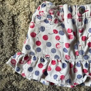Y2K Levi’s Toddler Ruffle Cherry Skirt